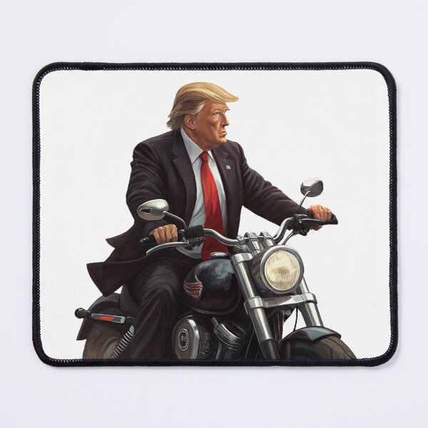 Item preview, Donald Trump ride a moto designed and sold by zangess1.