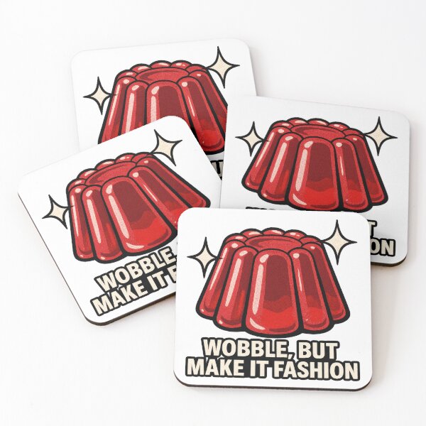 Item preview, Red jelly with humorous slogan in bold typeface, isolated on transparent background, AI generated designed and sold by dvoevnore.