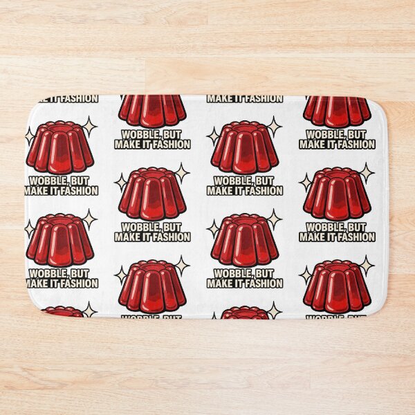 Item preview, Red jelly with humorous slogan in bold typeface, isolated on transparent background, AI generated designed and sold by dvoevnore.