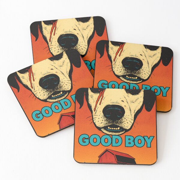 Item preview, Good Boy Retro Horror Comic Style Poster designed and sold by mikelull.