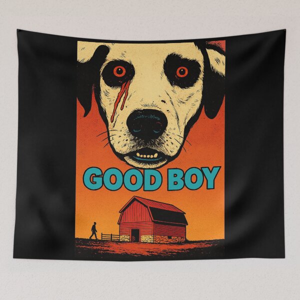 Item preview, Good Boy Retro Horror Comic Style Poster designed and sold by mikelull.