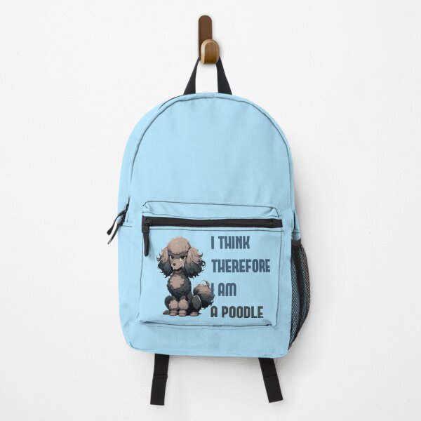 Item preview, I Think Therefore I Am A Poodle T-Shirt designed and sold by Aleksandar Kostjuk.