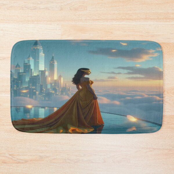 Item preview, Golden Gaze – Masked Elegance & Floating Dreams above the Clouds designed and sold by FotoworldEdel.