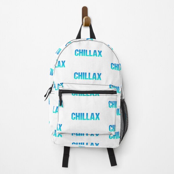 Item preview, Chillax in Teal Blue Gritty Bold designed and sold by Memes N Lore .