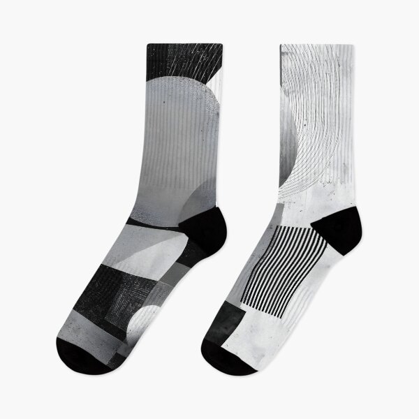 Item preview, Bauhaus Inspired Abstract Print – Black White Art for Apartments designed and sold by AutoPopStudio.