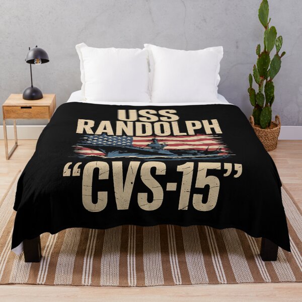 Item preview, Aircraft Carrier USS Randolph CVS-15 Veteran Day Fathers Day designed and sold by BakeryDozen.