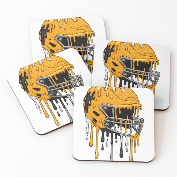 Item preview, Melting Football Helmet – Surreal Sports Art Design designed and sold by haitrieuic96.