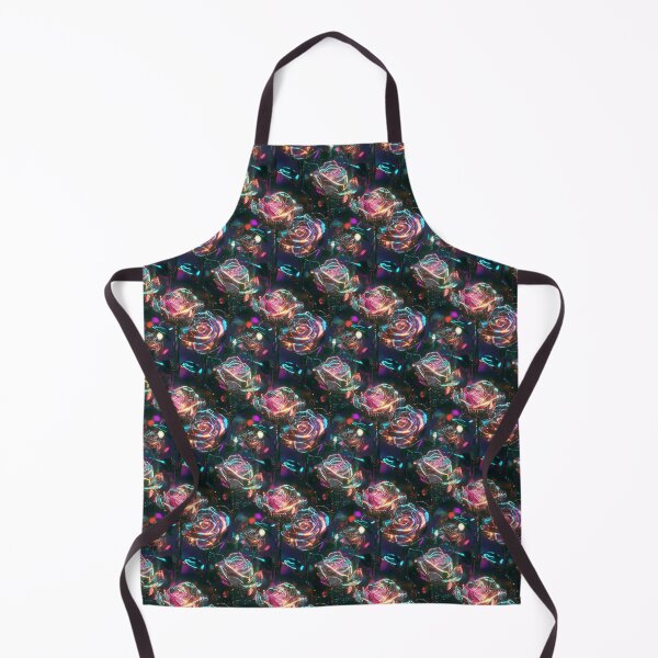 Item preview, Cyber-Floral Fusion - 3D Neon Roses designed and sold by MidArtForge.