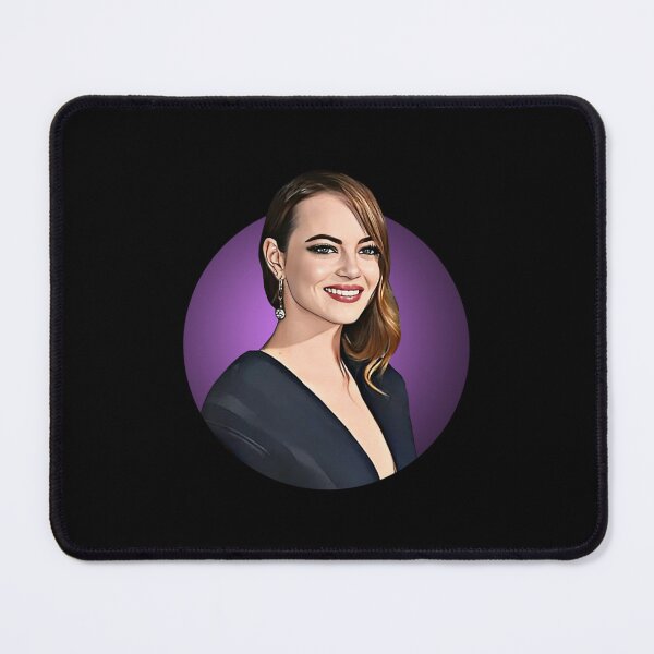 Item preview, Emma Stone Cartoon designed and sold by FineArtoR.