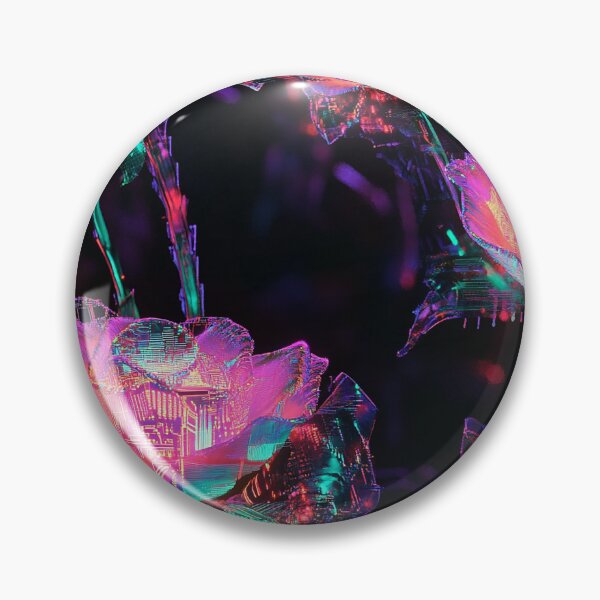 Item preview, Cyber-Floral Fusion - 3D Neon Roses designed and sold by MidArtForge.