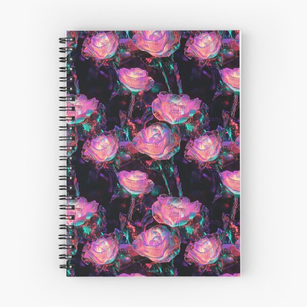 Item preview, Cyber-Floral Fusion - 3D Neon Roses designed and sold by MidArtForge.