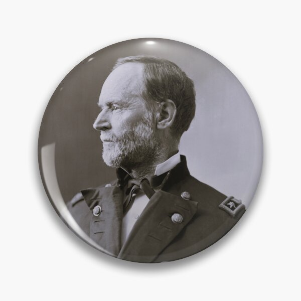 Item preview, Photographic Portrait of Major General William Tecumseh Sherman designed and sold by Delinquent Doll.