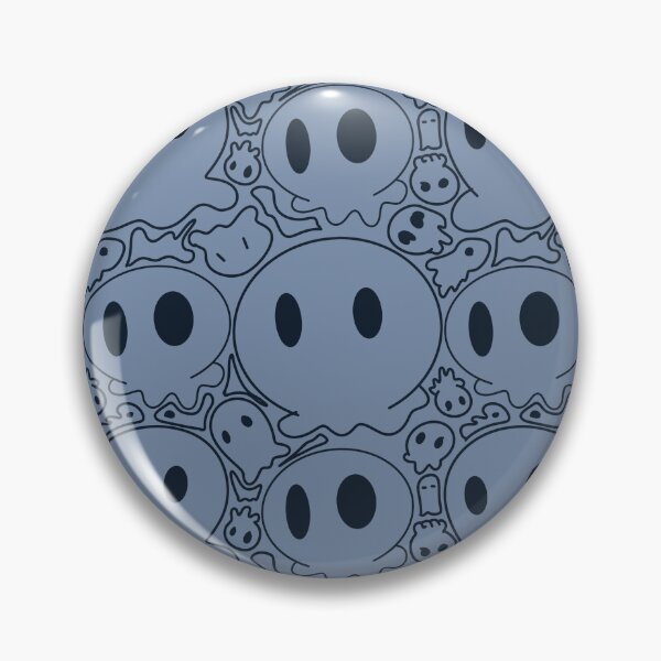 Item preview, Cute spooky doodle seamless Halloween skull and ghost pattern for fabric, party decoration, and digital design designed and sold by Jukclassic.