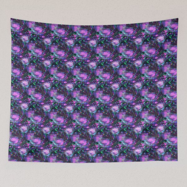 Item preview, Cyber-Floral Fusion - 3D Neon Roses designed and sold by MidArtForge.