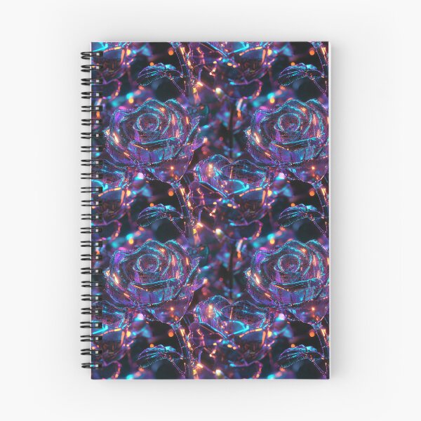 Item preview, Cyber-Floral Fusion - 3D Neon Roses designed and sold by MidArtForge.