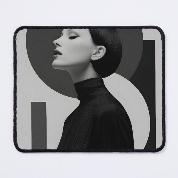 Item preview, Bauhaus Inspired Black and White Wall Art for Studio Spaces designed and sold by AutoPopStudio.