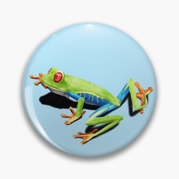 Item preview, Red-Eyed Tree Frog No. 5 designed and sold by monarch-of-gold.