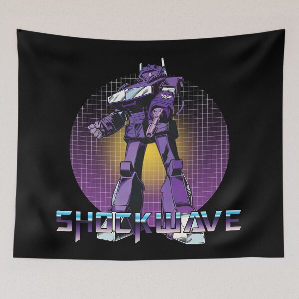 Item preview, ⭐Shockwave G1 Retro Robot Art V2⭐ designed and sold by Retr0Tshirts.