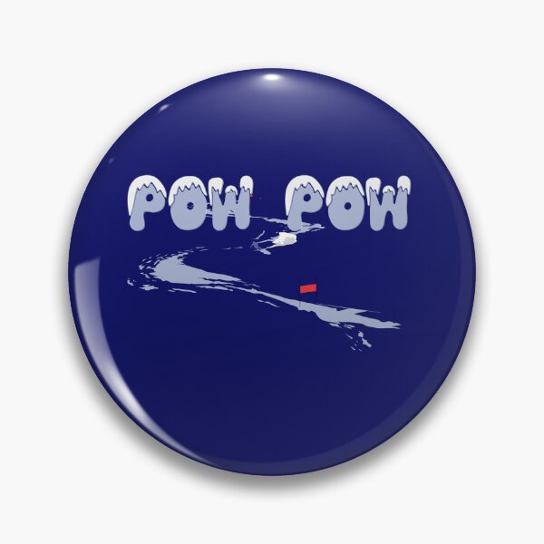 Item preview, Pow Pow Snowboarding T-Shirt - Ski Powder Day Gift designed and sold by TeesGalaxy.