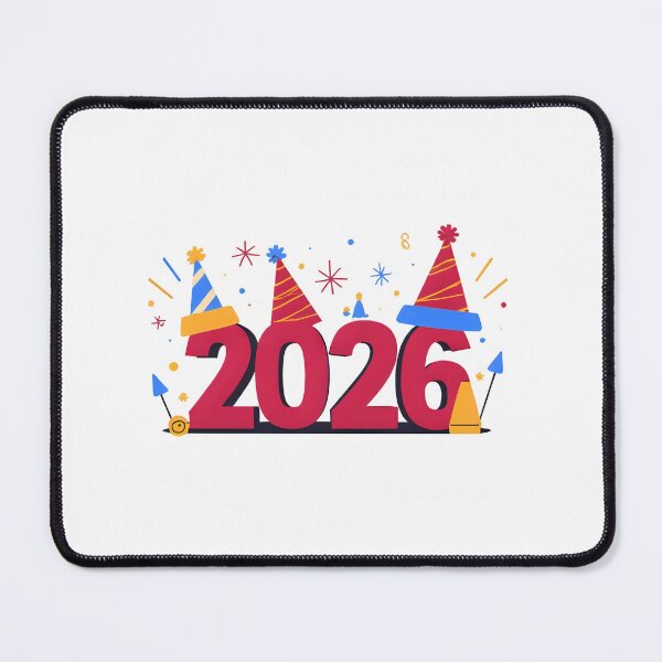Item preview, New Year 2026 Odometer Party Hats designed and sold by OMAR-AMANY.