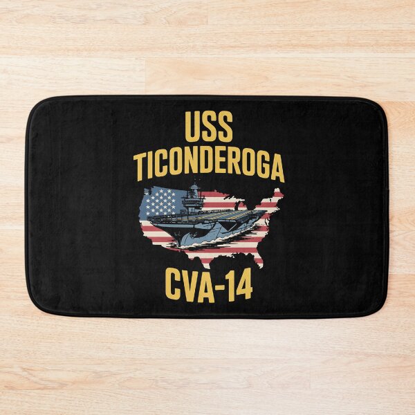 Artikelvorschau, Flugzeugträger USS Ticonderoga CVA-14 Veterans Day Väter entworfen und verkauft von BakeryDozen.