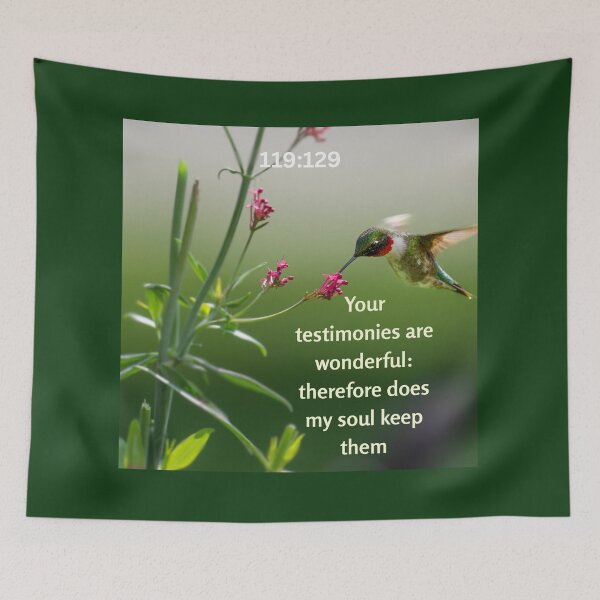 Item preview, Psalms 119:129  designed and sold by Undonemadenew.