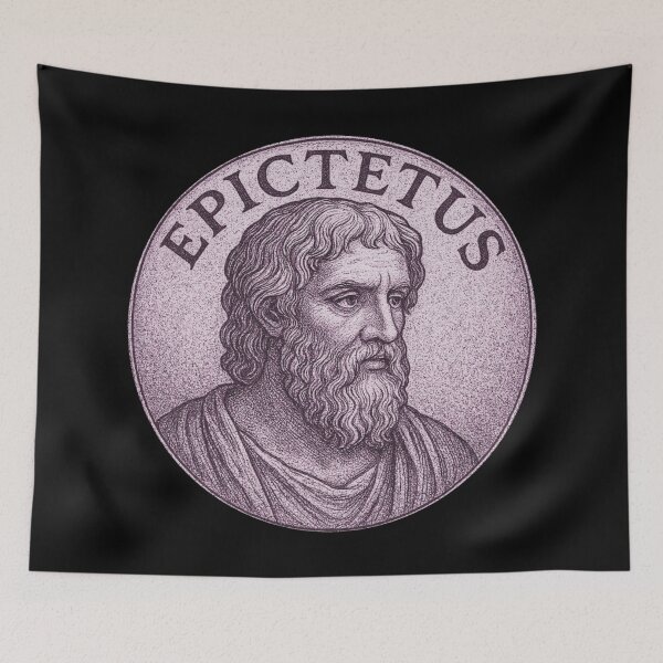Item preview, Epictetus, Greek Born Slave to Stoic Philosopher designed and sold by BeesArtTees.