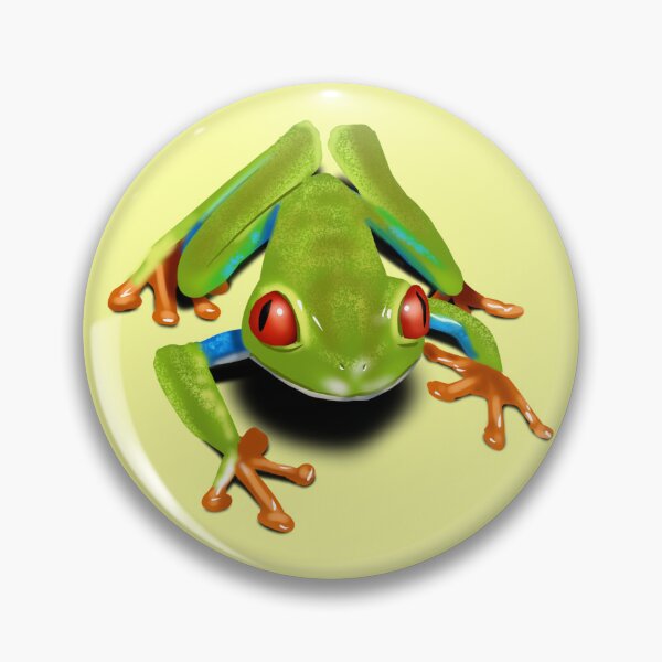 Item preview, Red-Eyed Tree Frog No. 6 designed and sold by monarch-of-gold.