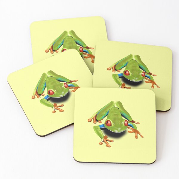 Item preview, Red-Eyed Tree Frog No. 6 designed and sold by monarch-of-gold.