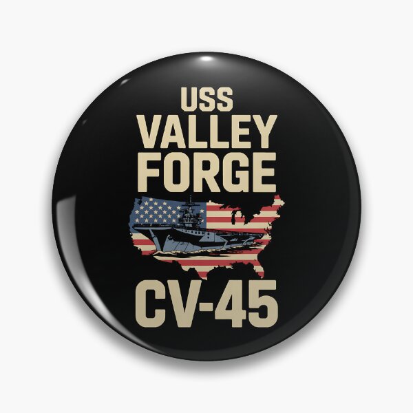 Item preview, Aircraft Carrier USS Valley Forge CV-45 Veterans Day Fathers designed and sold by BakeryDozen.