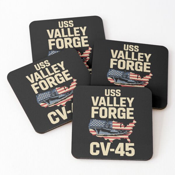 Item preview, Aircraft Carrier USS Valley Forge CV-45 Veterans Day Fathers designed and sold by BakeryDozen.