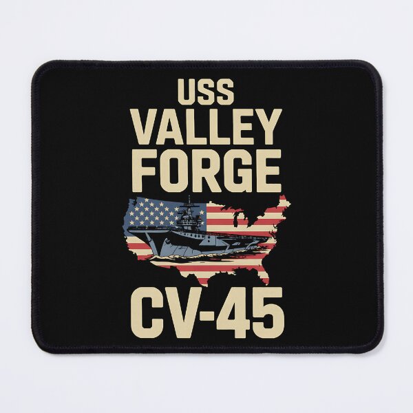 Item preview, Aircraft Carrier USS Valley Forge CV-45 Veterans Day Fathers designed and sold by BakeryDozen.