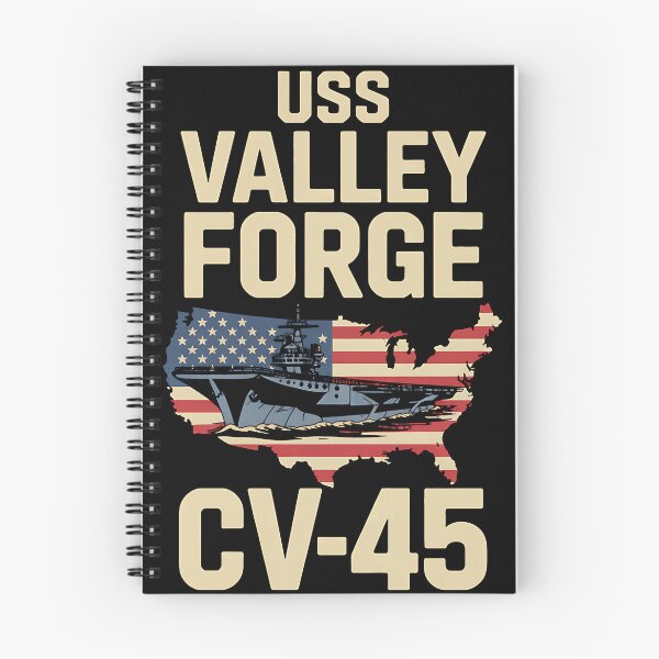 Item preview, Aircraft Carrier USS Valley Forge CV-45 Veterans Day Fathers designed and sold by BakeryDozen.