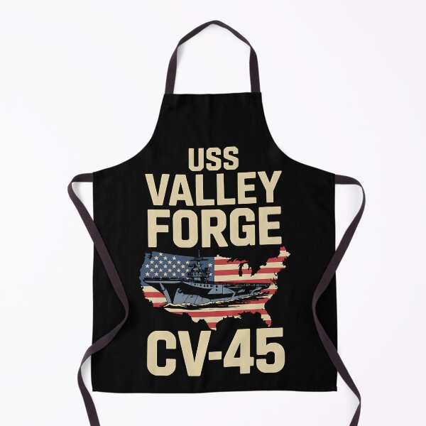 Item preview, Aircraft Carrier USS Valley Forge CV-45 Veterans Day Fathers designed and sold by BakeryDozen.