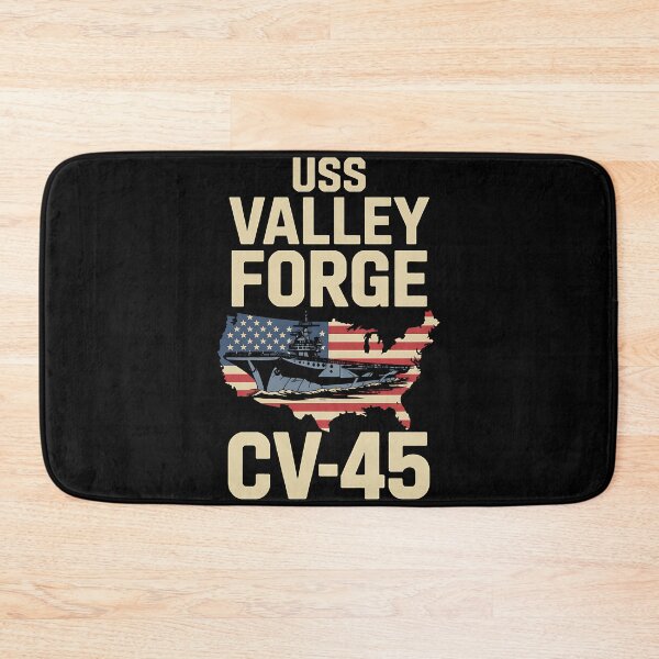 Item preview, Aircraft Carrier USS Valley Forge CV-45 Veterans Day Fathers designed and sold by BakeryDozen.