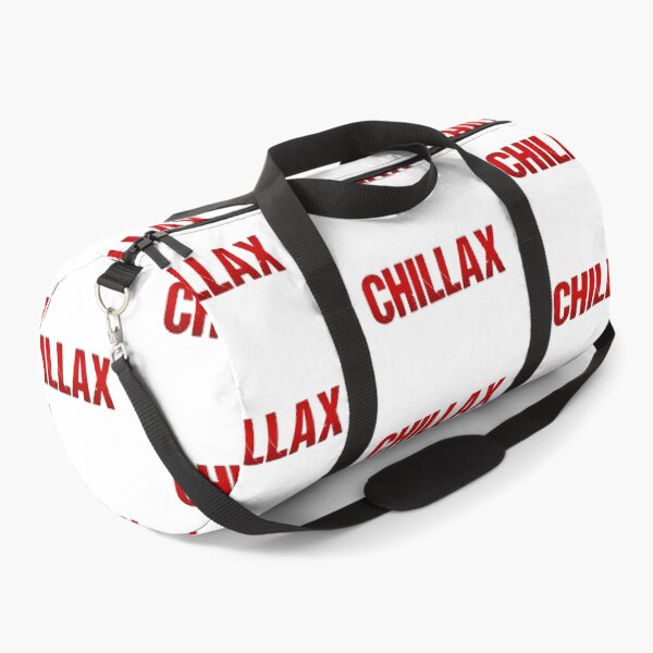 Item preview, Chillax in Red Gritty Bold designed and sold by Memes N Lore .