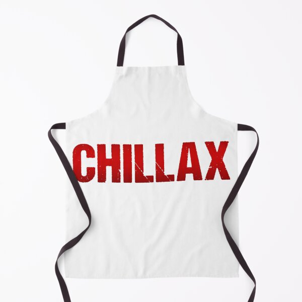 Item preview, Chillax in Red Gritty Bold designed and sold by Memes N Lore .