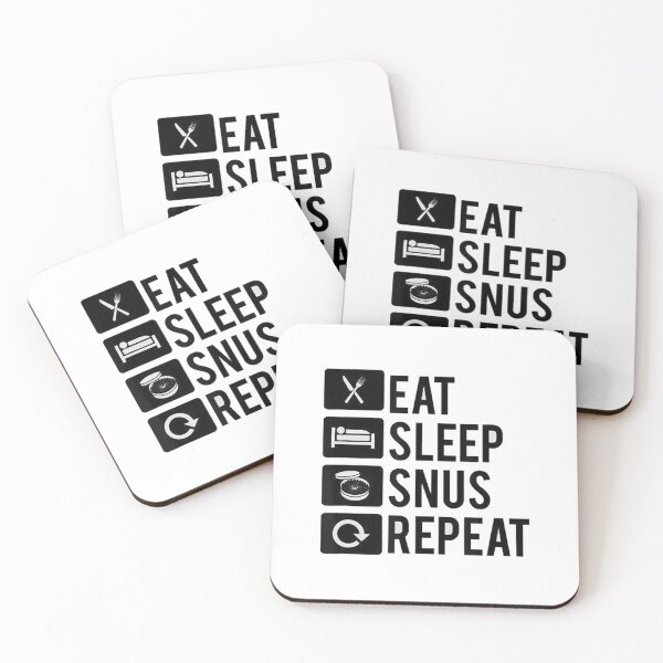 Item preview, Eat Sleep Snus Repeat designed and sold by LottieHill121.