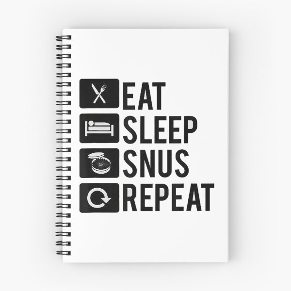 Item preview, Eat Sleep Snus Repeat designed and sold by LottieHill121.