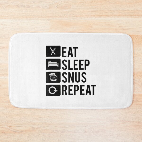 Item preview, Eat Sleep Snus Repeat designed and sold by LottieHill121.
