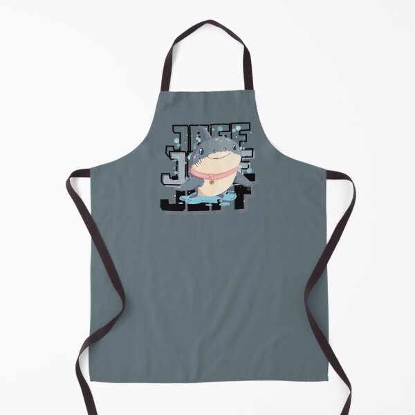 Item preview, Jeff the Land Shark - Cute Shark wears pink collar designed and sold by blissinwonderland.