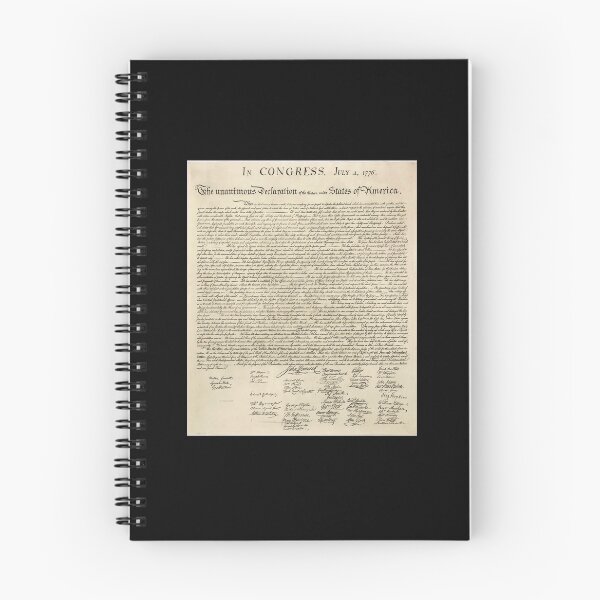 Item preview, Declaration Of Independence Signatures T-Shirt designed and sold by Softblood Apparel.