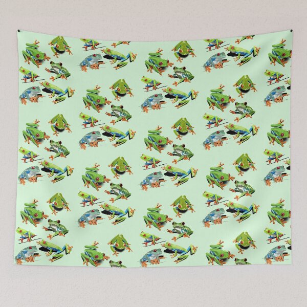 Item preview, Red-Eyed Tree Frogs designed and sold by monarch-of-gold.