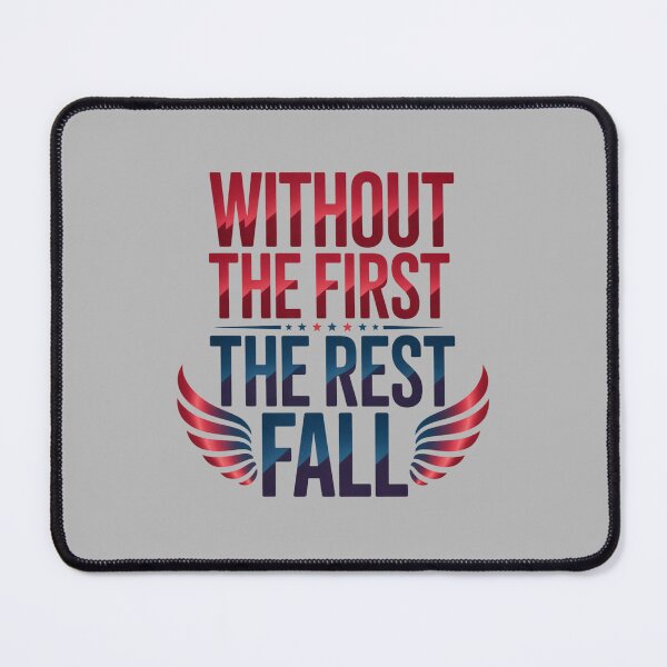 Item preview, Without The First The Rest Fall: Political Protest Art designed and sold by elynne9.