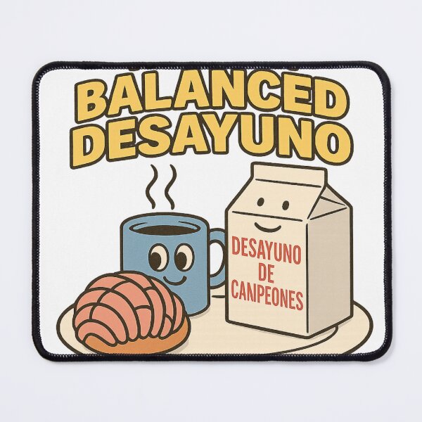 Item preview, Part of a Balanced Desayuno – Funny Mexican Breakfast Pan Dulce Design designed and sold by MerchbvyTodd.