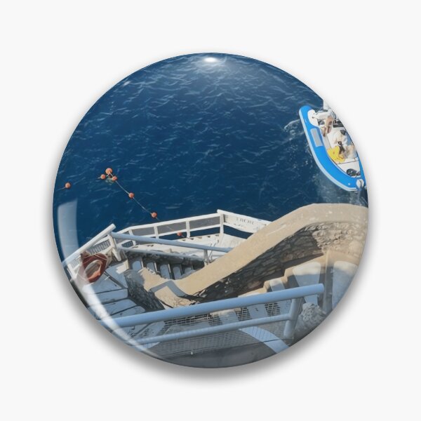 Item preview, Blue Ocean With Decorated Stairs 	 designed and sold by tccquoxm32.