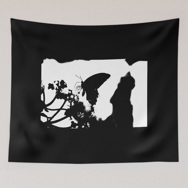 Item preview, Black and White Butterfly designed and sold by derbyshireduck.