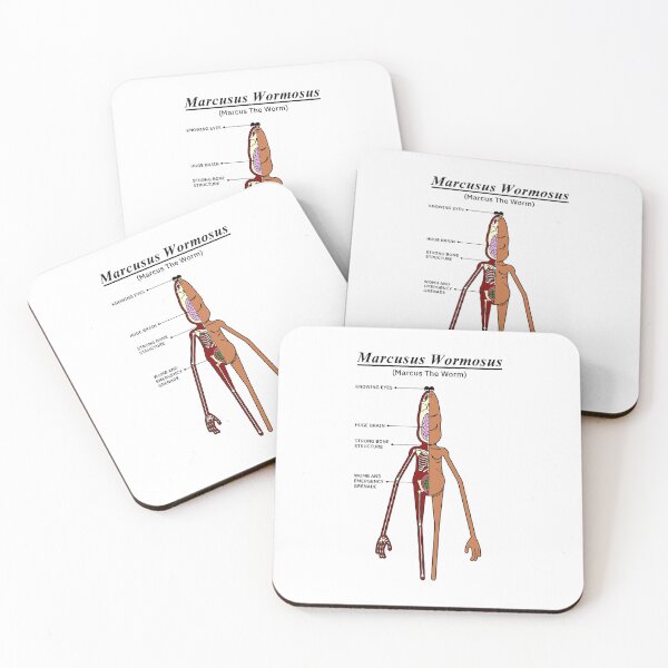 Item preview, Marcus The Worm Anatomy - TikTok Meme designed and sold by LottieHill121.