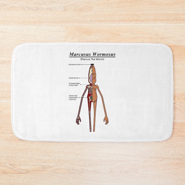 Item preview, Marcus The Worm Anatomy - TikTok Meme designed and sold by LottieHill121.