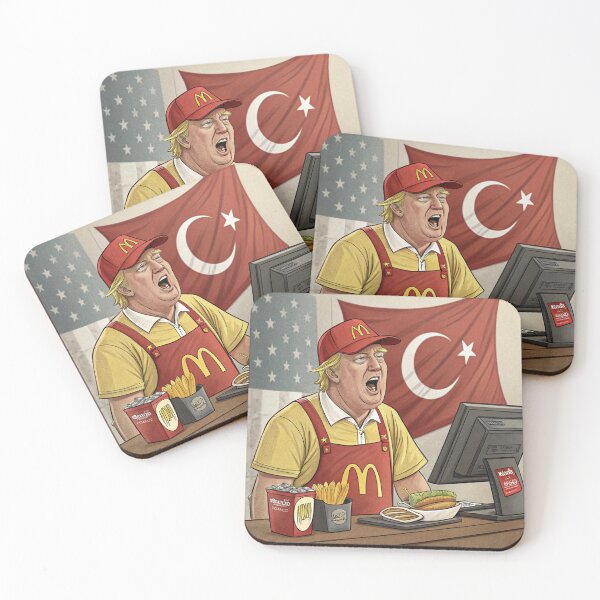 Item preview, Donald Trump working as a McDonald's designed and sold by zangess1.